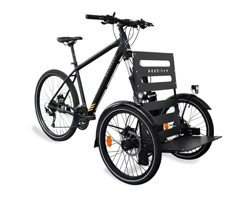 AddBike+ transforme votre vélo en vélo triporteur