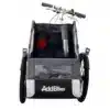 vélo pour chien_Vue de face avec pendulaire