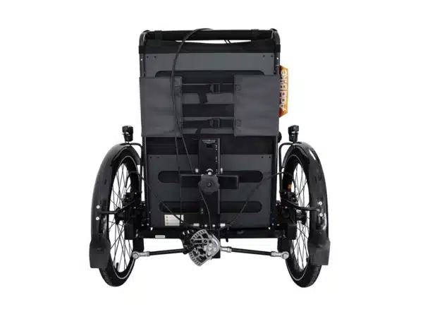Vélo transport enfant_Vue de derrière module seul