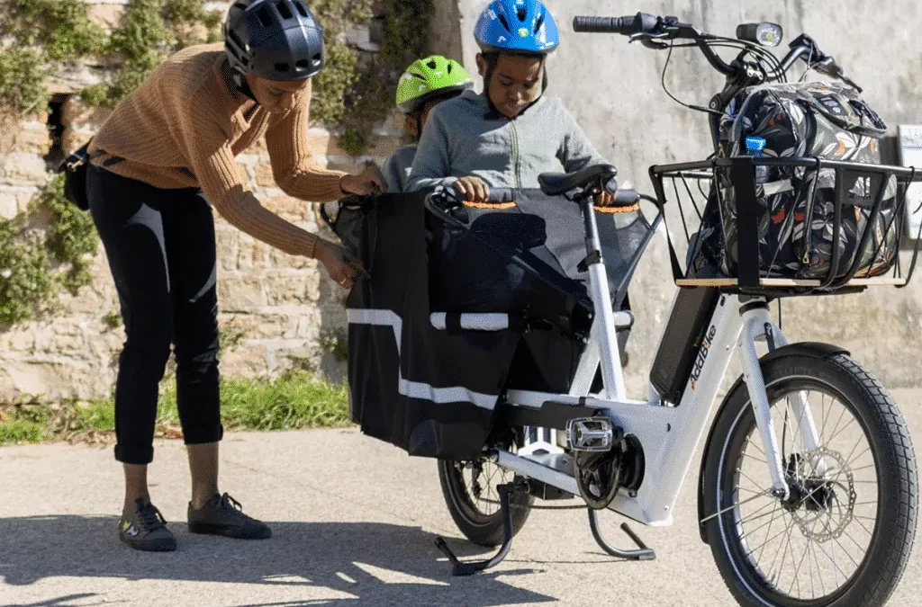 Vélo 3 places, nouveau mode de déplacement pour les familles ?