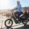 vélo cargo électrique_papa et ses enfants