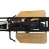 velo cargo electrique Lite blanc zoom sur les marchepieds