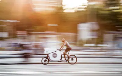 Bike for delivery, a new eco alternative to the delivery van