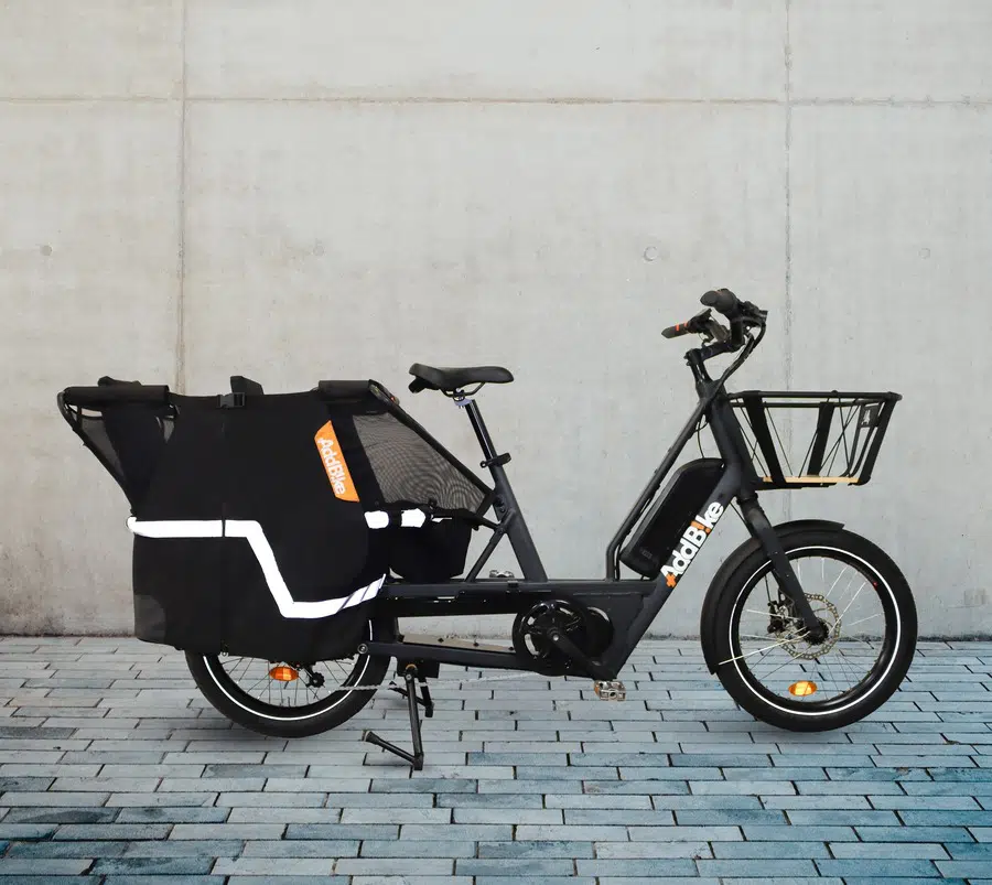 Electric e bike : AddBike's cargo bike the U-Cargo