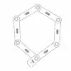 ABUS_Folding bike lock 6500/85_drawing