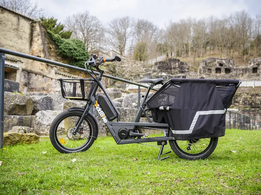 U-Cargo e-bike used for a day trip in nature