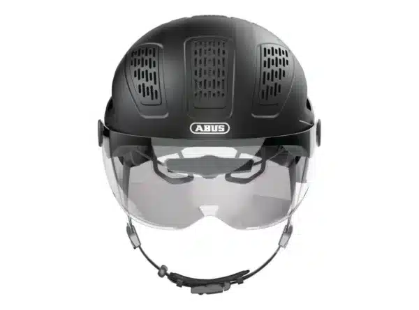 ABUS_Casque velo HYBAN 2.0 ACE noir mat avant