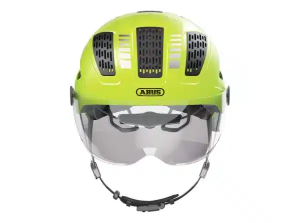 ABUS_Casque velo HYBAN 2.0 ACE jaune avant