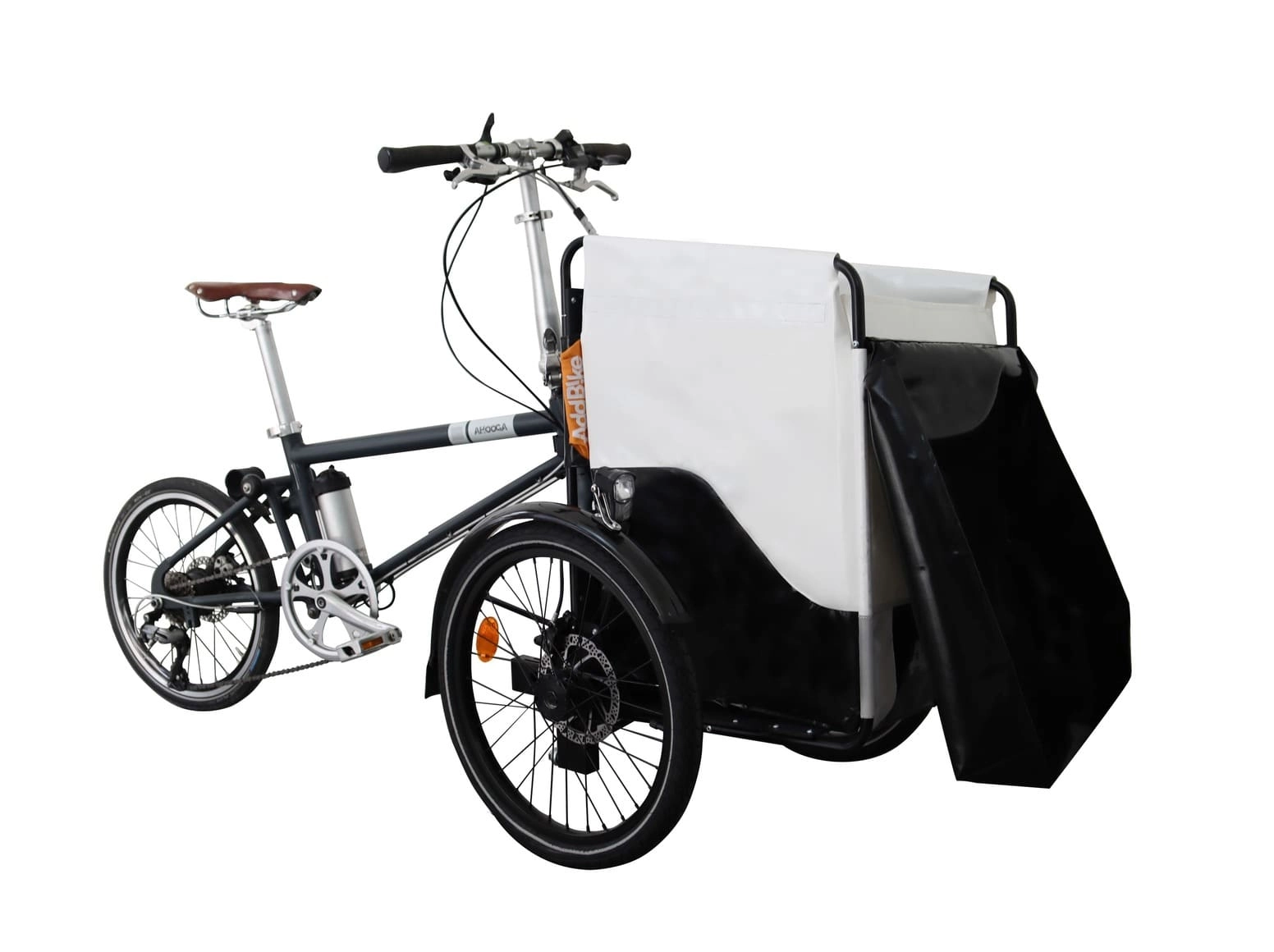 Dreirad Erwachsene für den Lastentransport mit der Carry'Box