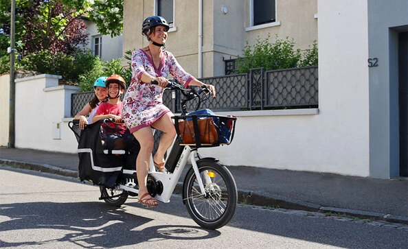 Fahrradtour mit Kindern unterwegs mit dem U-Cargo Family