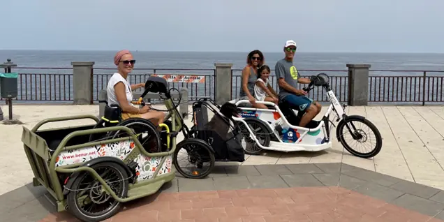 Tricycle handicap : le système de Benur