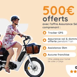 Vélo cargo_Assurance vol offerte