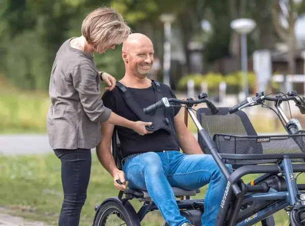 Tandem côte à côte_Harnais de sécurité