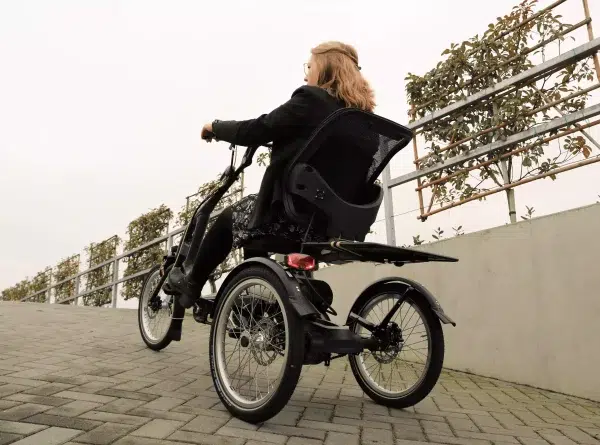 Tricycle électrique_Démarrage facilité en montée