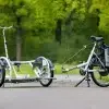 Vélo pour fauteuil roulant_Cadre divisible