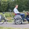 Vélo pour fauteuil roulant_Sécurité maximale