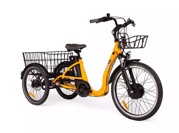 Tricycle électrique adulte avec enjambement bas