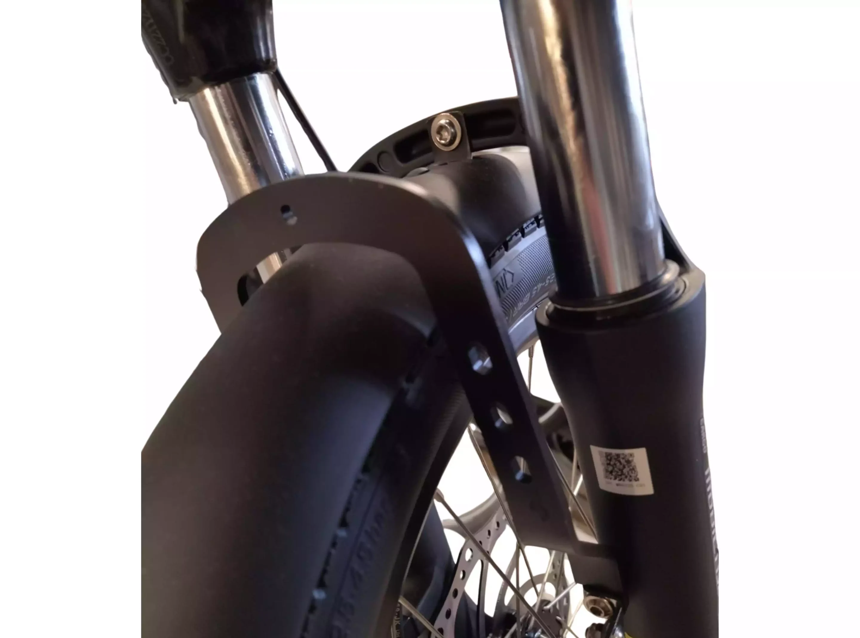 Adaptateur antivol de cadre installé