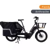 Vélo cargo électrique_U-Cargo Family Anthracite
