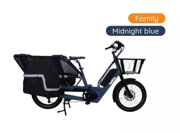 Vélo cargo_U-Cargo Family Midnight blue