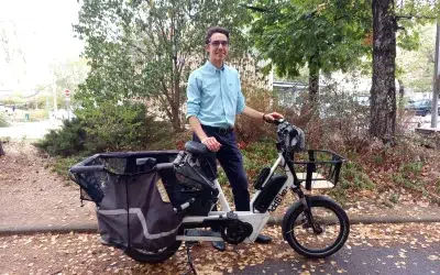 Avis vélo cargo électrique famille